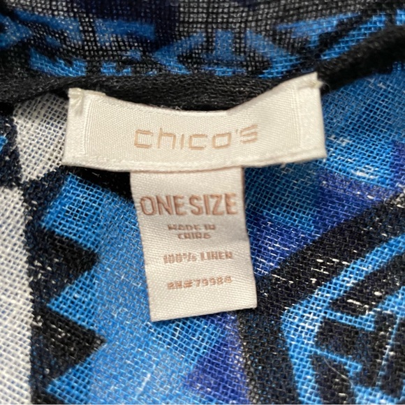 Chico’s linen scarf - Picture 5 of 5